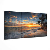 Sunset Mega Glass Wall Art.